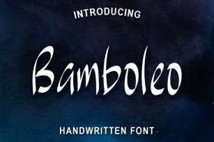 Bamboleo Font Download