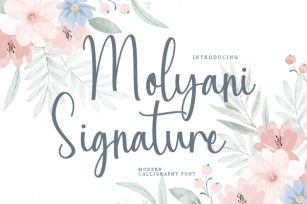 Molyani Signature Font Download