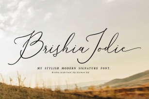 Brishia Jodie Wedding Font Download