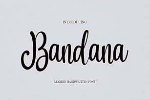 Bandana Font Download