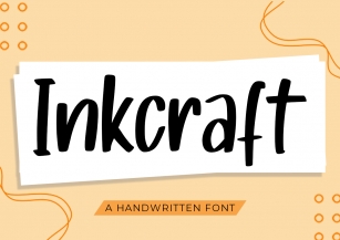 Inkcraft Font Download