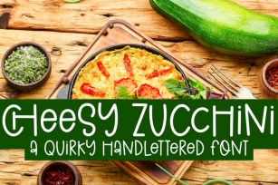 Cheesy Zucchini Font Download