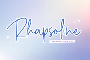 Rhapsoline Font Download