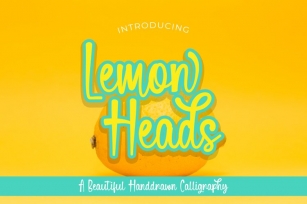 Lemon Heads Font Download
