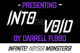 Into The Void Font Download