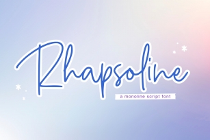 Rhapsoline Font Download