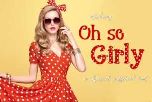 Oh so Girly Duo Font Download