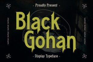 Black Goha Font Download