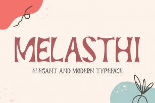 MELASTHI Font Download