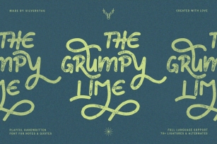 The Grumpy Lime Font Download