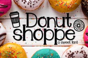 Donut Shoppe Font Download