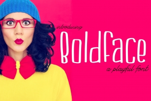 Boldface Font Download