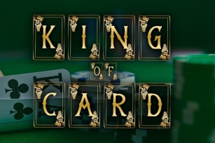 King of Card Font Download