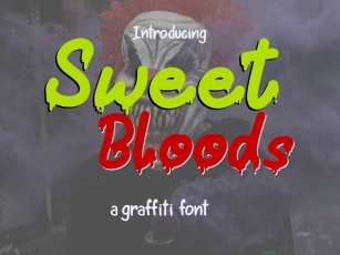 Sweet Bloods Font Download