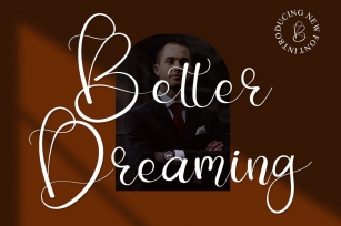 Better Dreaming Font Download