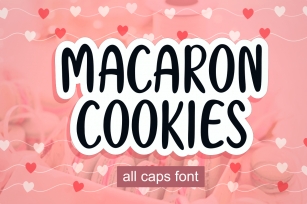 Macaron Cookies Font Download