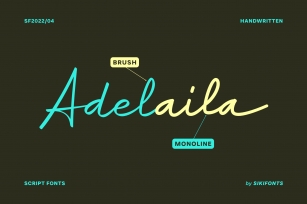 Adelaila Font Download