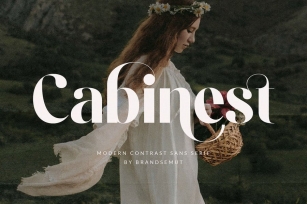 Cabinest – Contrast Sans Serif Font Download