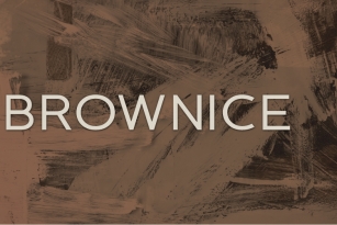 Brownice Font Download