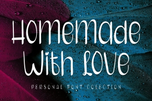 Homemade With Love Font Download