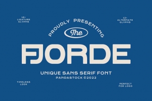 Fjorde Fun Sans Serif Fonts Font Download