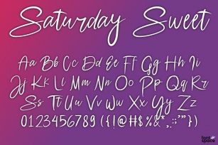 Saturday Swee Font Download
