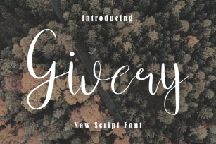 Givery Font Font Download