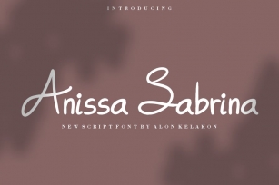 Anissa Sabrina Font Download