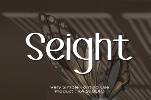 Seight Font Download