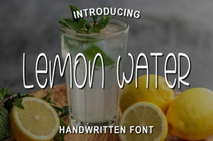 Lemon Water Font Download