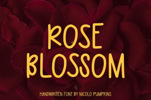 Rose Blossom Font Download