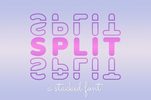 Split Font Download