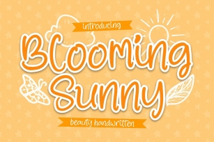 Blooming Sunny Font Download
