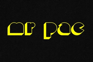 Mr. Pac Font Download