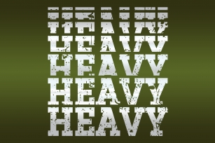 Heavy Font Download