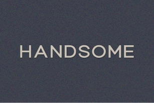 Handsome Font Download