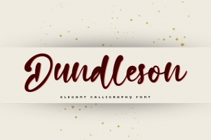 Dundleson Font Download