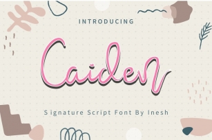 Caiden Font Download
