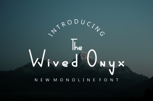 Wived Onyx Font Download