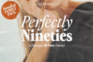 Perfectly Nineties 10-Font Family Font Download