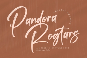 Pandora Rogtars Font Download