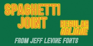 Spaghetti Joint JNL Font Download