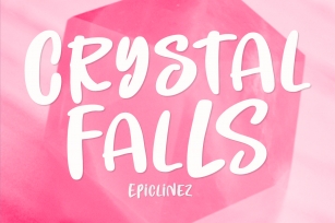 Crystal Falls Font Download
