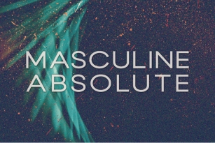 Masculine Absolute Font Download