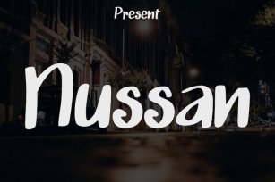 Nussan Font Download