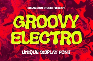 Groovy Electro Font Download