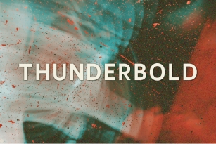 Thunderbold Font Download