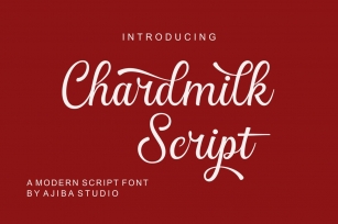 Chardmilk Script Font Download