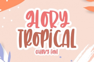 Glory Tropical Font Download