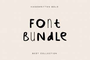 Handwritten Bold s Bundle Font Download
